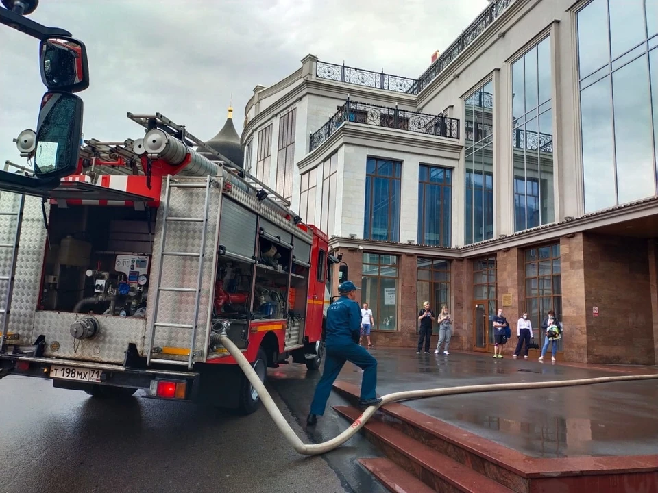 В ТЦ «Гостиный двор» в Туле сработала пожарная тревога: людей эвакуировали