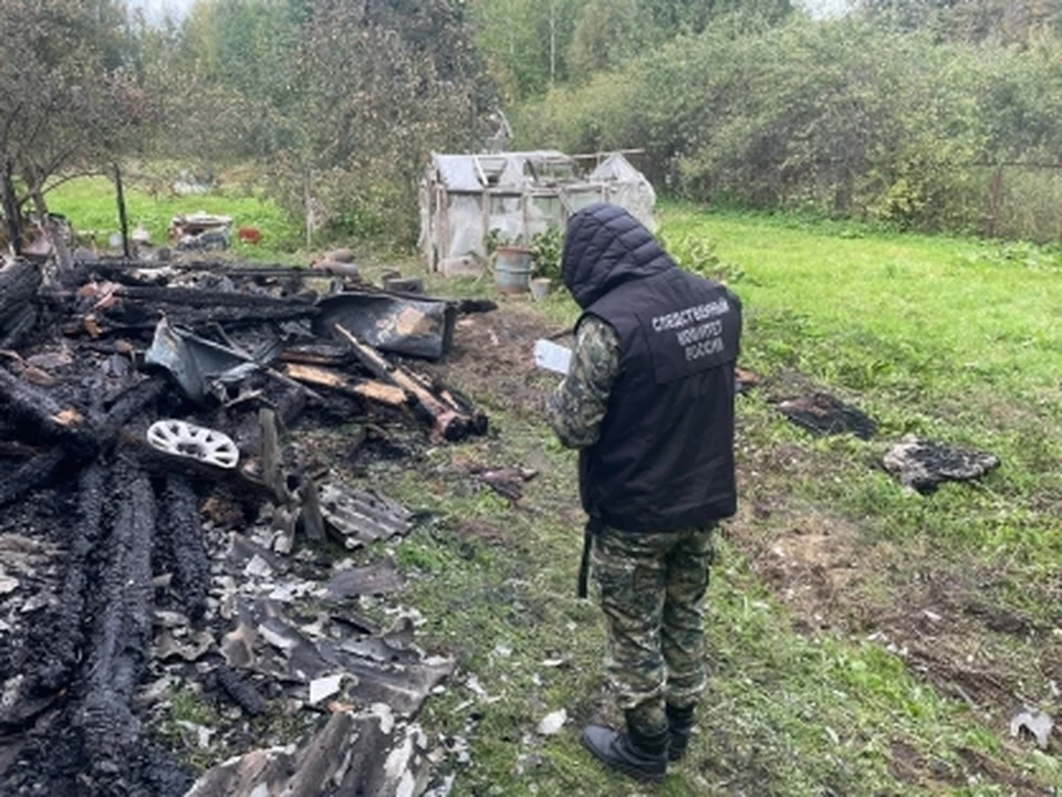 Два человека погибли при пожаре в жилом доме Фото: СУ СК РФ по Тверской области
