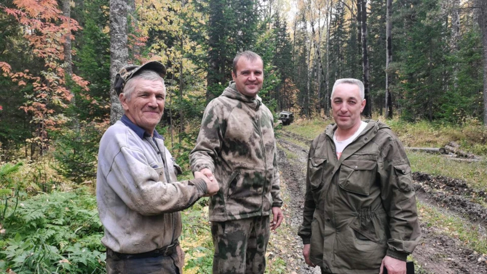 В Красноярском крае нашли двух заблудившихся грибников. Фото: МВД по Красноярскому краю