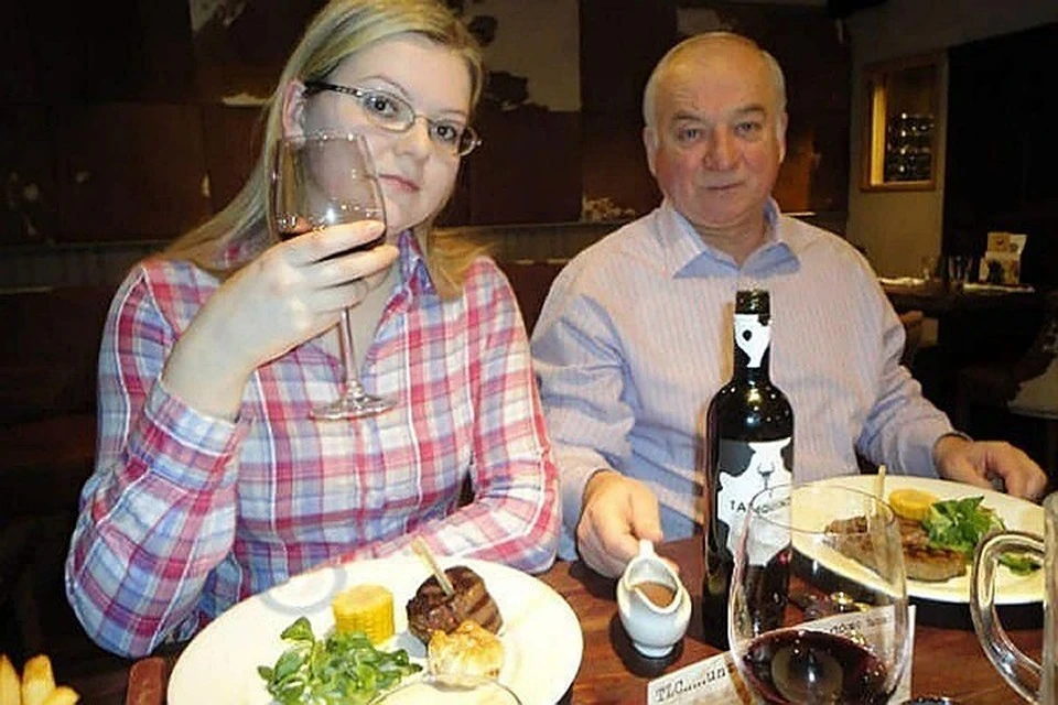 Британский шпион Сергей Скрипаль и его дочь Юлия.