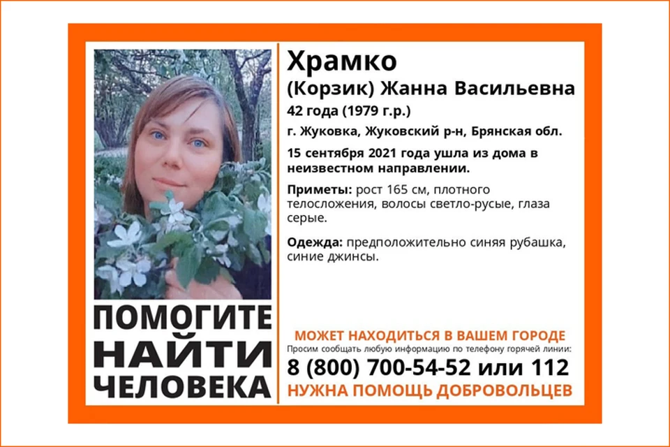 Фото: vk.com, сообщество "Поисковый отряд "ЛизаАлерт" Брянской области".
