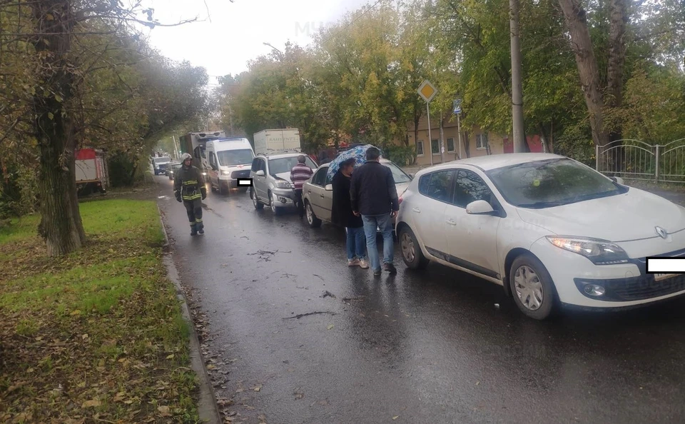 Снимок с места происшествия.