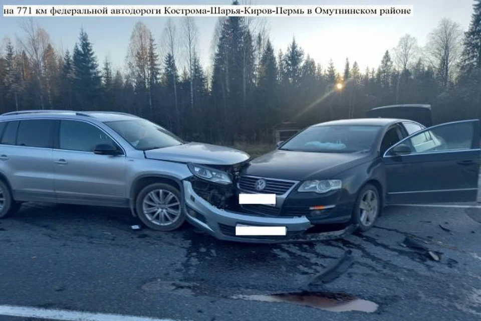 Причиной аварии могли послужить невнимательные действия водителя кроссовера. Фото: vk.com/gibdd43