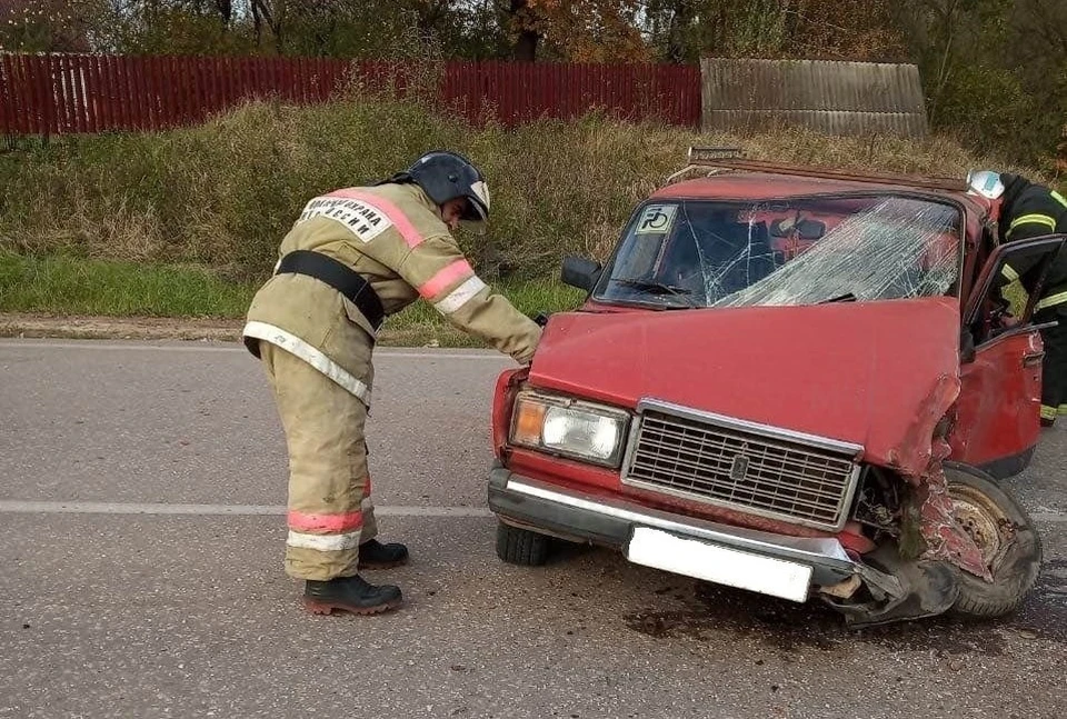 Пострадала женщина.