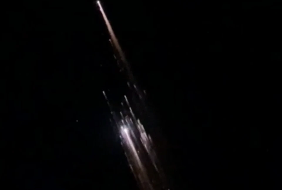 На видео предположительно попал искусственный спутник. Фото: stopfake.kz