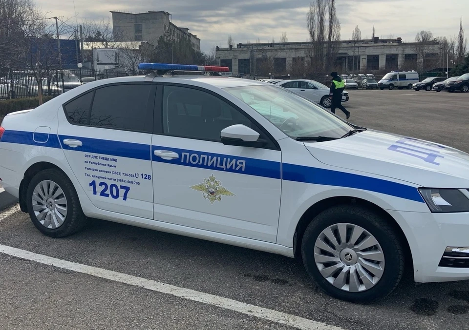 В Симферополе временно оцепили здание Роспотребнадзора