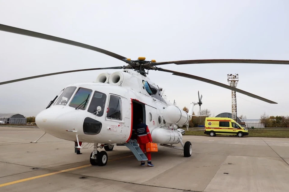 Минздрав Кузбасса сообщил стоимость часового полета борта санавиации. Фото: АПК.