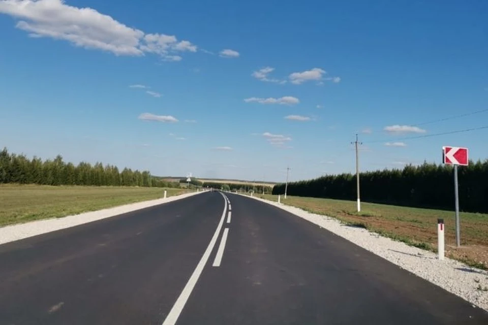 Региональная дорога запроектирована по нормативам 4 технической категории. Фото: mindortrans.tatarstan.ru