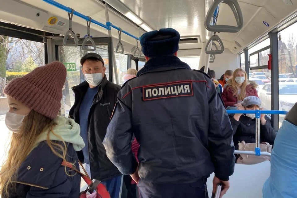 В донской столице прошли масочные рейды