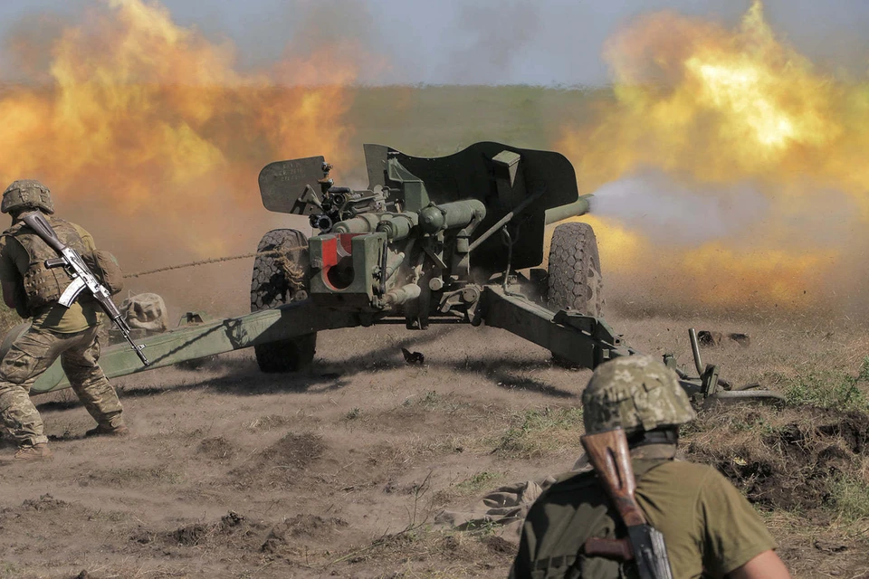 ВСУ нанесли артудар из 152-милиметровой артиллерии по Тельманово. Фото: штаб ООС
