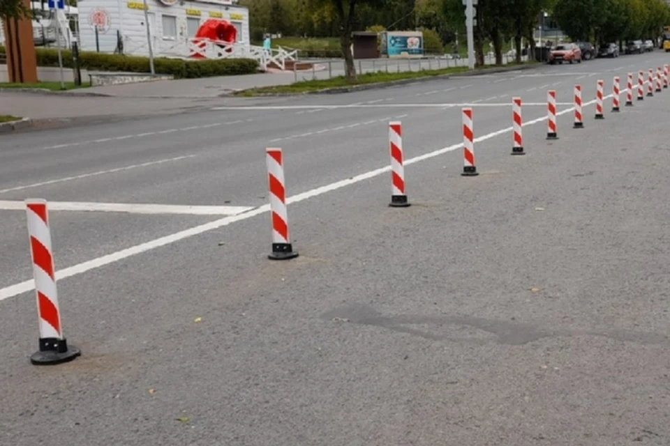 На Октябрьском проспекте делиниаторы также приведут в порядок при необходимости. Фото: admkirov.ru