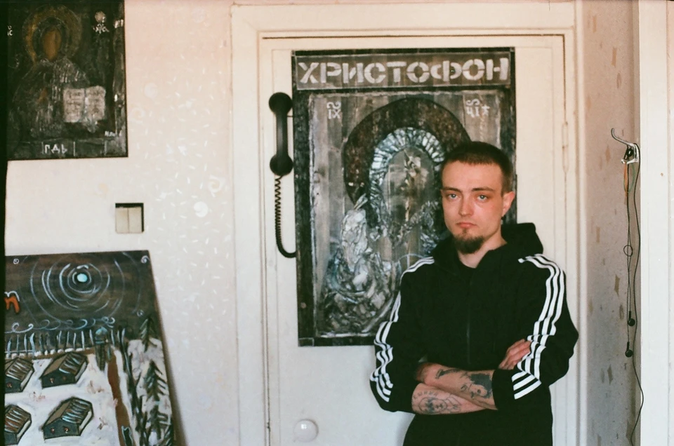 Православные активисты просят следственный комитет проверить творчество омского художника. Фото: vk.com/nikita_pozdnyakov