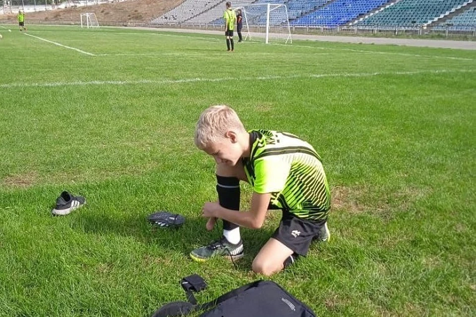 Юный футболист Егор достиг большим успехов в своем любимом деле. Фото: компания "Моторика"
