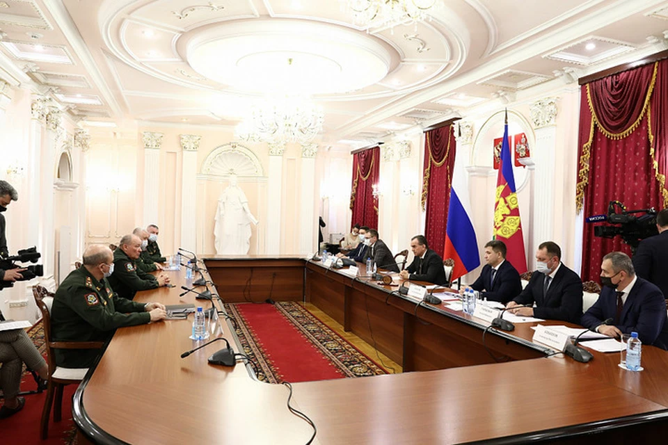 Ход призывной кампании обсудили в администрации Краснодарского края. Фото: пресс-служба администрации Краснодарского края