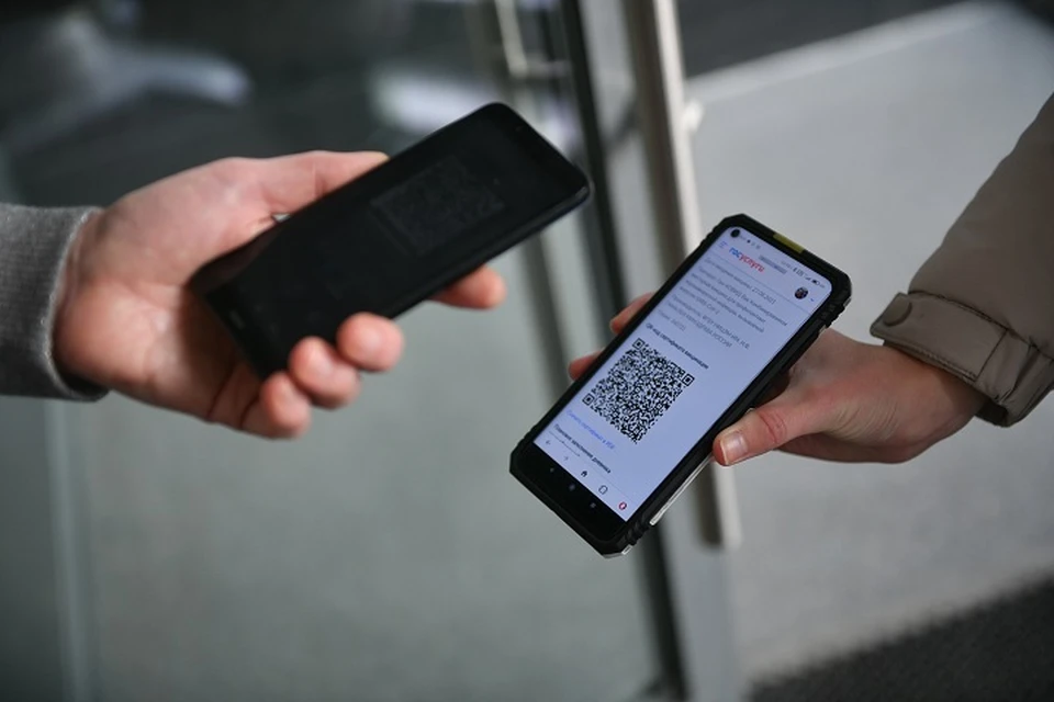 QR-код подтверждает то, что глава региона дважды прошел вакцинацию