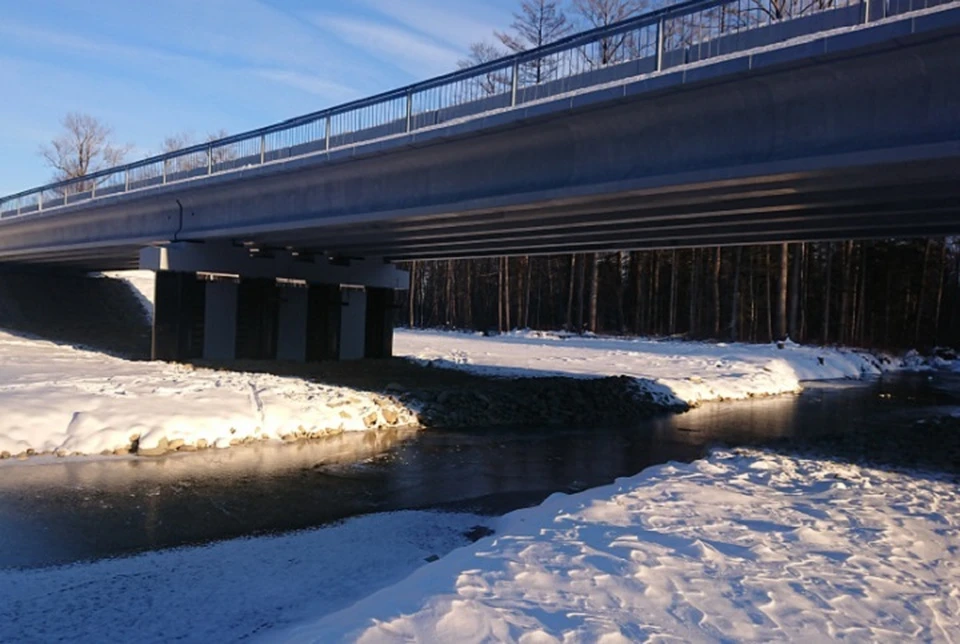 В Хабаровском крае построили два моста через реку Герби и ее протоку