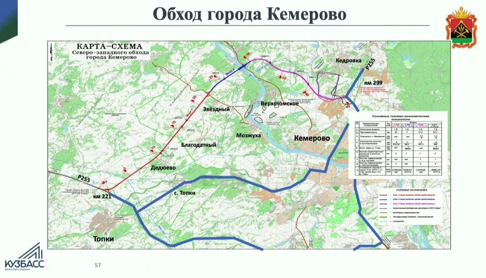 Генплан кемерово до 2032 карта