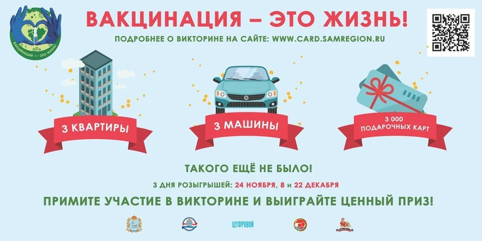 У самарцев есть шанс выиграть ценные призы