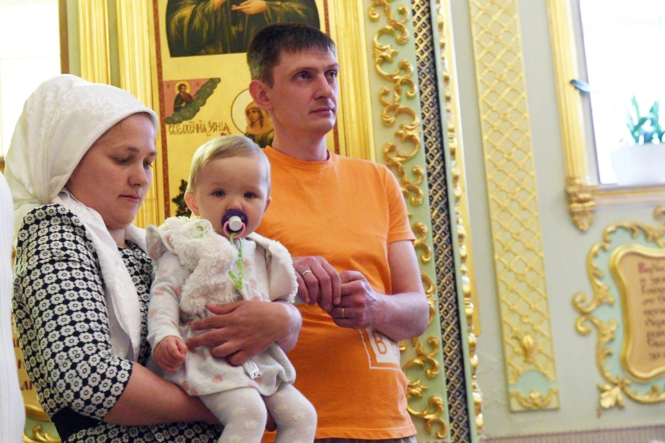Племянник Пугачевой Влад с женой Гузель и дочкой Аллой