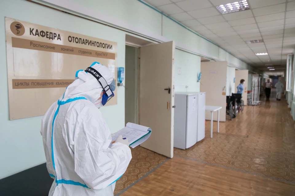В Красноярском крае за сутки зафиксировали 726 новых случаев COVID-19