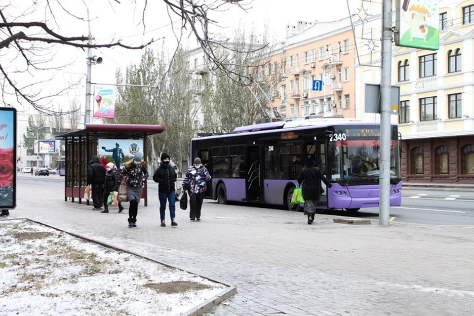 Снег в Донецке выпадет во второй половине декабря