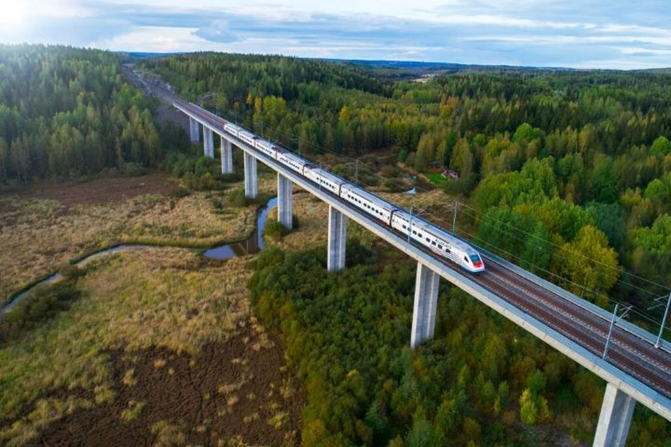 Железнодорожное сообщение между Россией и Финляндией возобновится 12 декабря 2021 Фото: сайт оператора финских железных дорог – компании VR