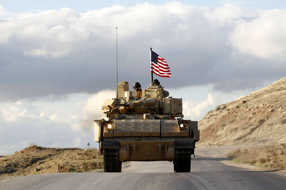 На военной базе США на границе Сирии и Ирака произошли взрывы