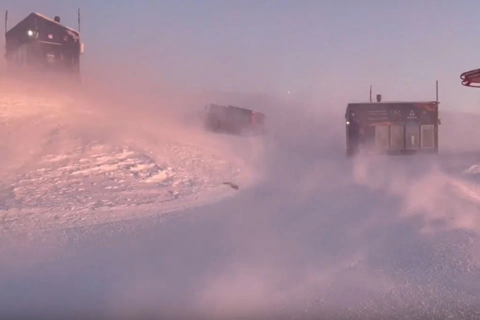 На склонах было очень холодно. Бррр! Фото: скрин видео bigwood