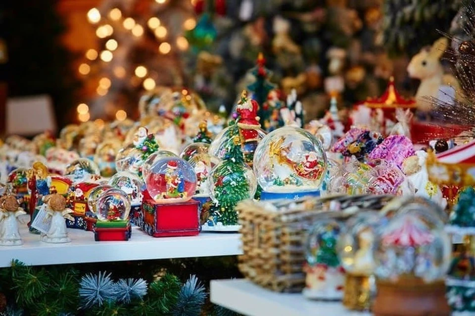 В Краснодаре заработали праздничные лавки. Фото: пресс-служба администрации Краснодара