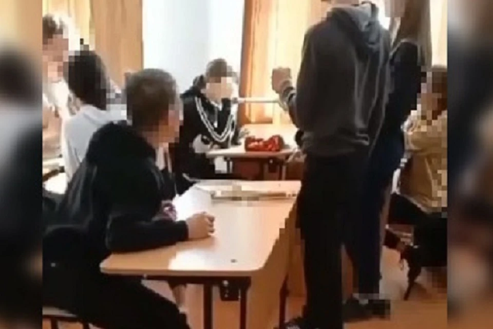 Девочку регулярно травили. Фото: скрин видео labinsk_online