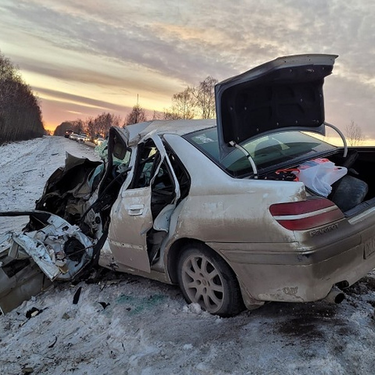 Водитель Peugeot впала в кому после жесткого ДТП на свердловской трассе -  KP.RU