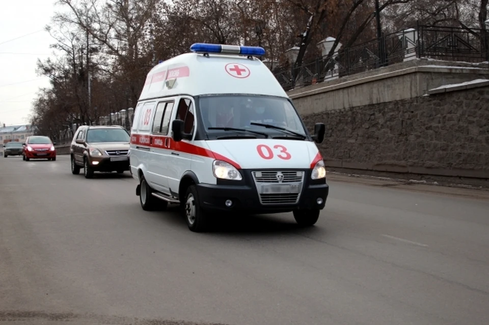 Девочку доставили в больницу.