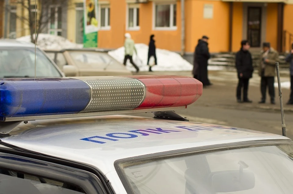 Сотрудница полиции попала в аварию