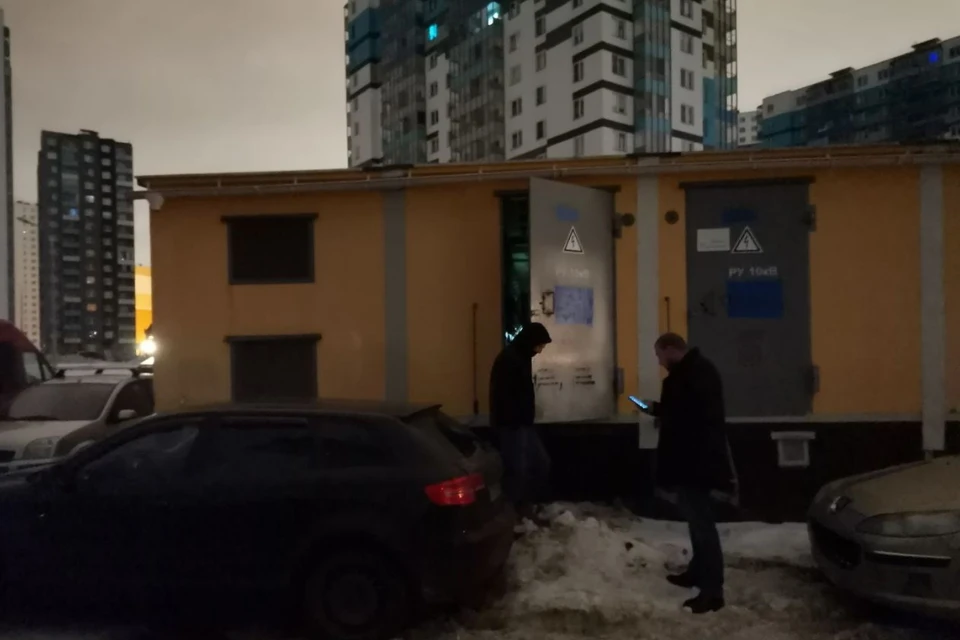 ЖК в Красногвардейском районе Петербурга остался без света в ночь с 17 на 18 декабря. Фото: vk.com/new_ohta_official