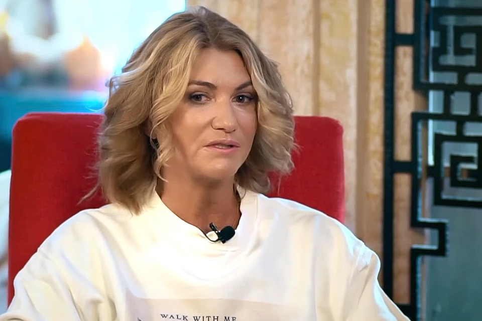 Ольга Миримская во время интервью ютуб-каналу «На Рублевке & Новой Риге Life».