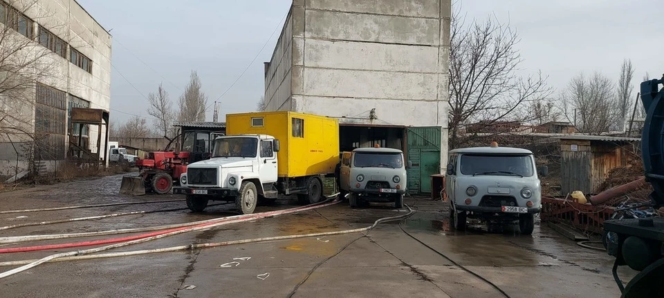 Прорыв водопровода произошел накануне