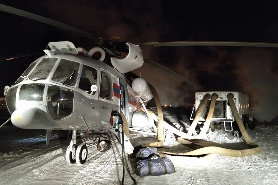 Вертолет Ми-8 вылетел в район Шантарских островов к судну «Григорий Ловцов»