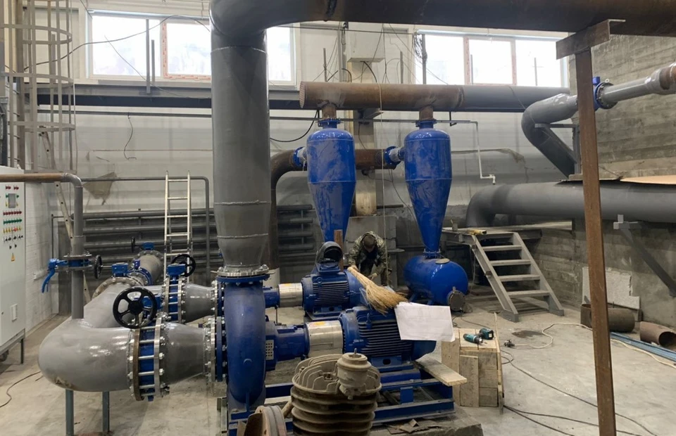 Механизм отфильтровывает воду от примесей и обезжелезивает. Фото: пресс-служба правительства Приморья