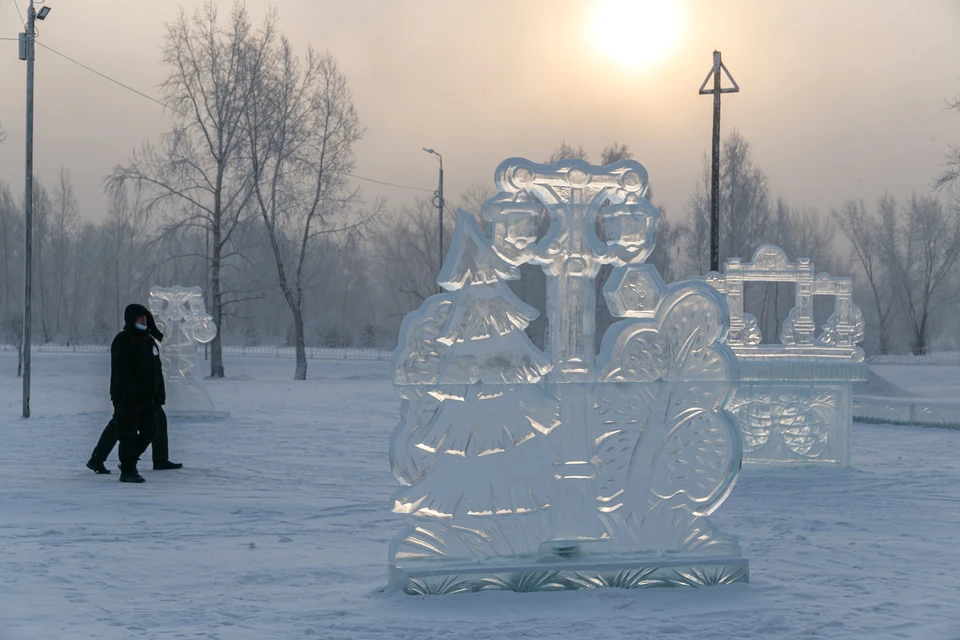 Погода в Красноярске наРождество-2022: резкое похолодание, облачность, мороз
