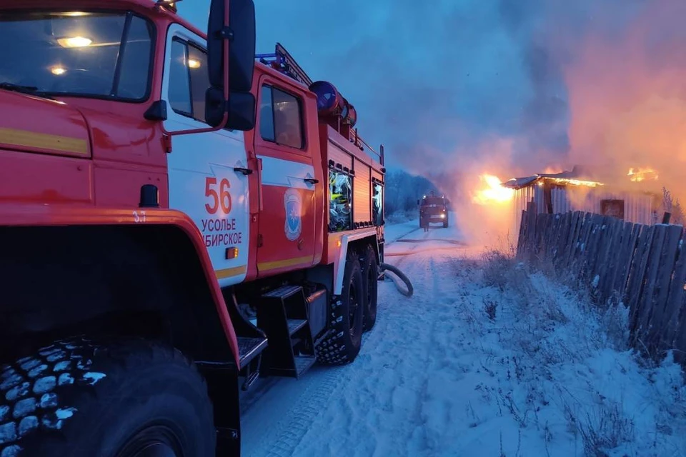 10 жителей Иркутской области погибли на пожарах за первую неделю 2022 года