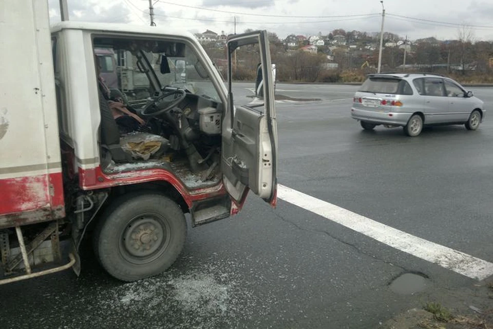 Дорожный конфликт случился в Находке. Фото: предоставлено «КП-Владивосток».