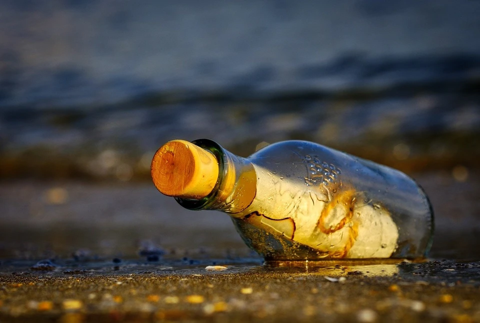 Послание в бутылке от юного минчанина преодолело около 5 тысяч километров. Фото: pixabay