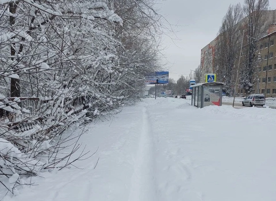 В Саратове мороз