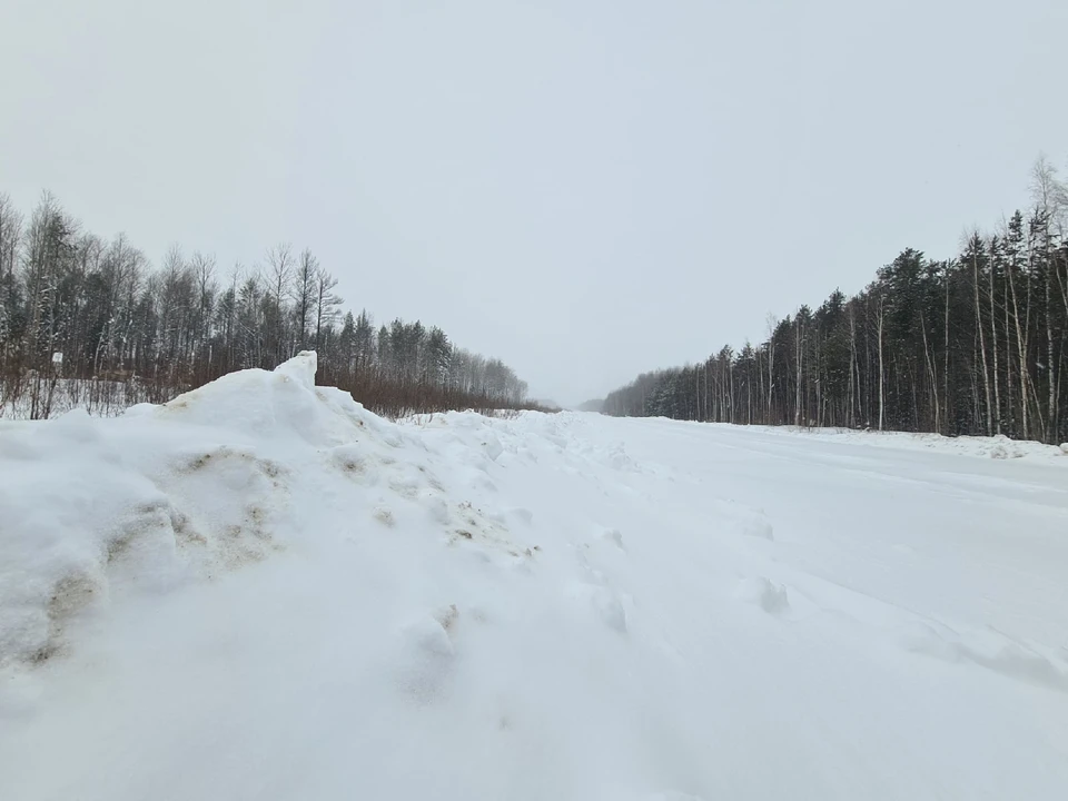 В Югре из-за метели ограничили движение на федеральной трассе и региональных дорогах