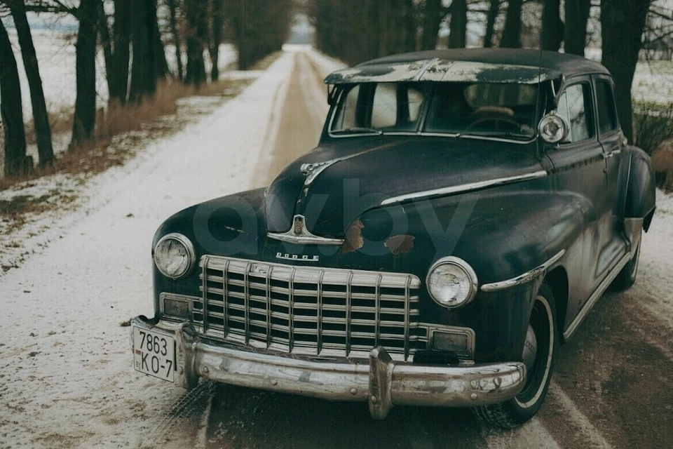 Dodge Custom Deluxe выпуска 1948 года и сейчас на полном ходу. Фото: av.by