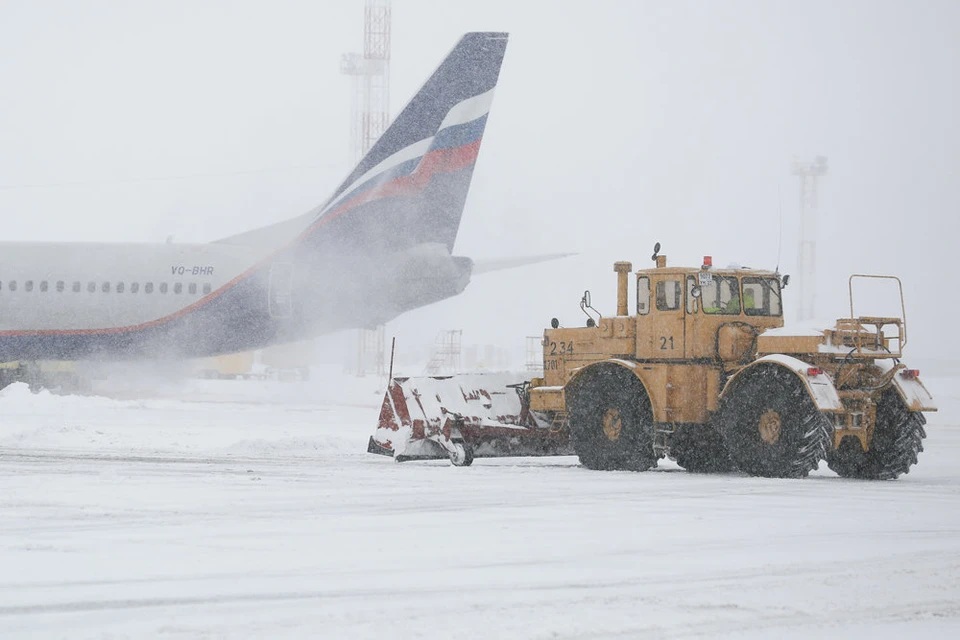 Аэропорт Краснодара будет закрыт до 15:00. Фото пресс-службы Международного аэропорта Краснодара.