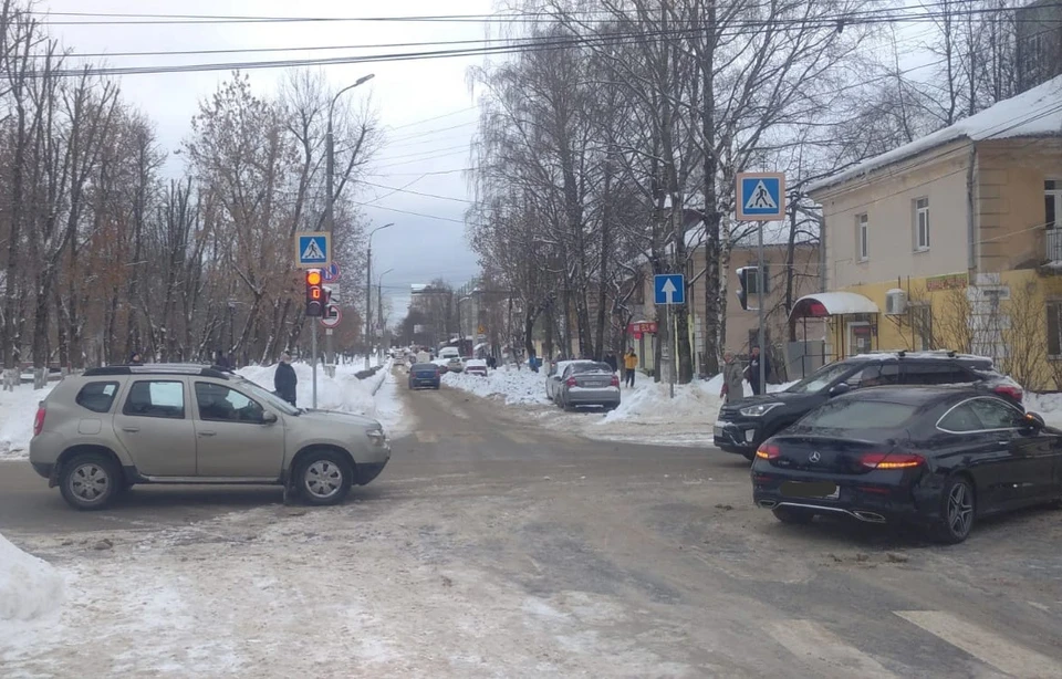 В ДТП пострадала водитель иномарки Фото: УГИБДД России по Тверской области