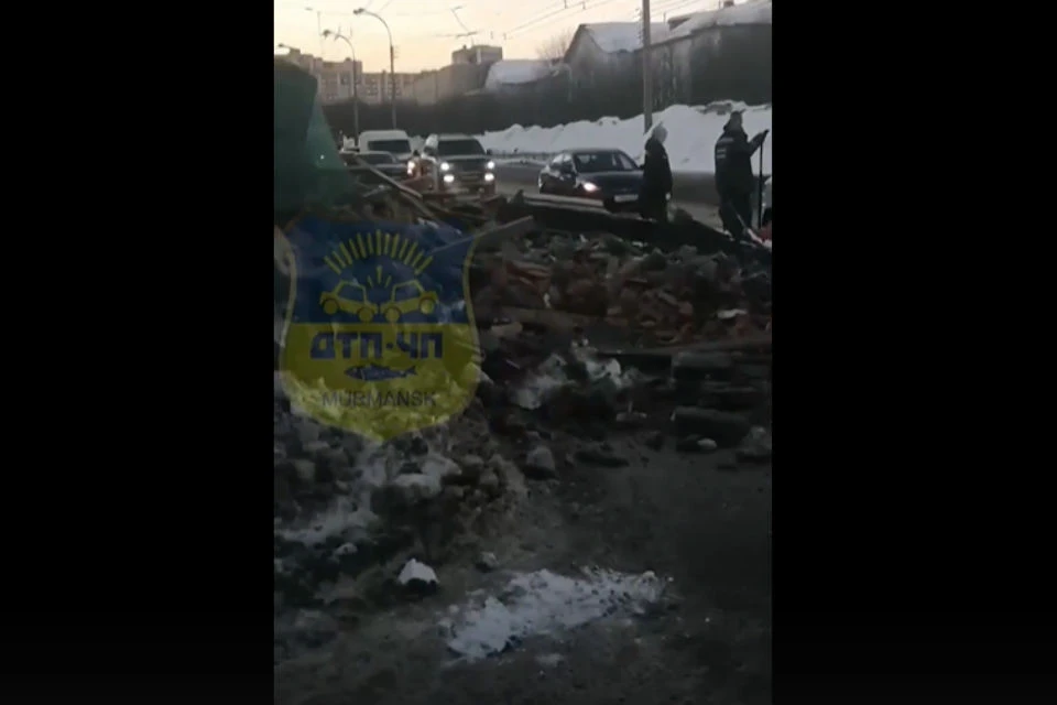 Фото: скин видео vk.com/murmansk_dtp