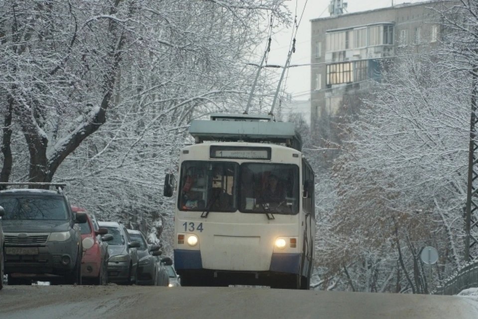 В Хабаровске замерзают троллейбусы