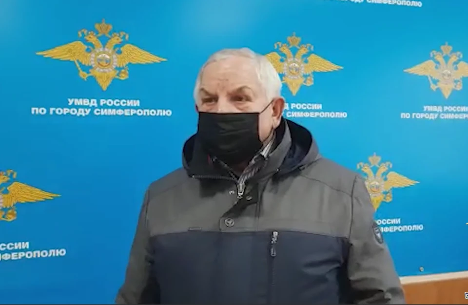 Фото: скриншот из видео, предоставленного МВД РФ по Республике Крым